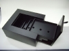 WD-109, Black L-Shaped Wood Box